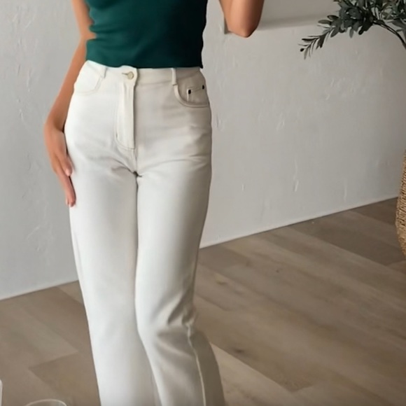 Seed Heritage Denim - SEED white jeans // size 10